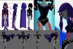 Raven - Teen Titans (2004 Show) - polycount